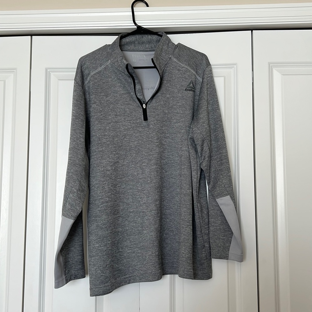 Reebok Long Sleeve 1/4 Zip Speedwick.